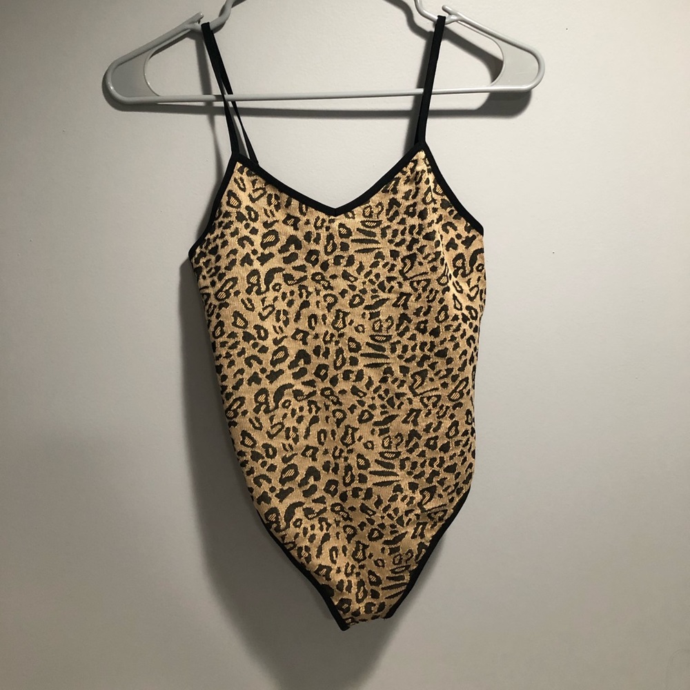 Leopard Body Suit NEVER WORN